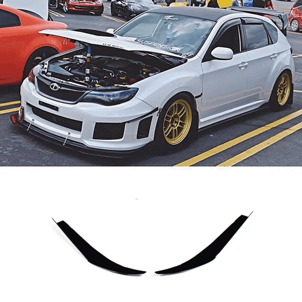 AeroflowDynamics 2008 - 2014 Subaru Wrx/Sti Canards V2 - JDMuscleCanardssku-4420714435