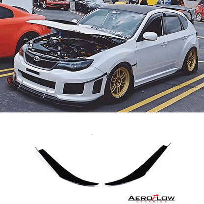 AeroflowDynamics 2008 - 2014 Subaru Wrx/Sti Canards V2 - JDMuscleCanardssku-4420714435