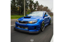 AeroflowDynamics 2008 - 2014 Subaru Wrx/Sti Carbon Fiber Front Splitter - JDMuscleFront Wind Splittersku-5616910275STI LIP