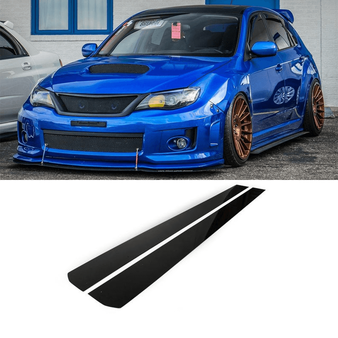 AeroflowDynamics 2008 - 2014 Subaru Wrx/Sti Side Skirt Extension V1 (Hatch and Sedan) - JDMuscleSide SkirtsAFD-08WRX-AL-SS-EXT-V1