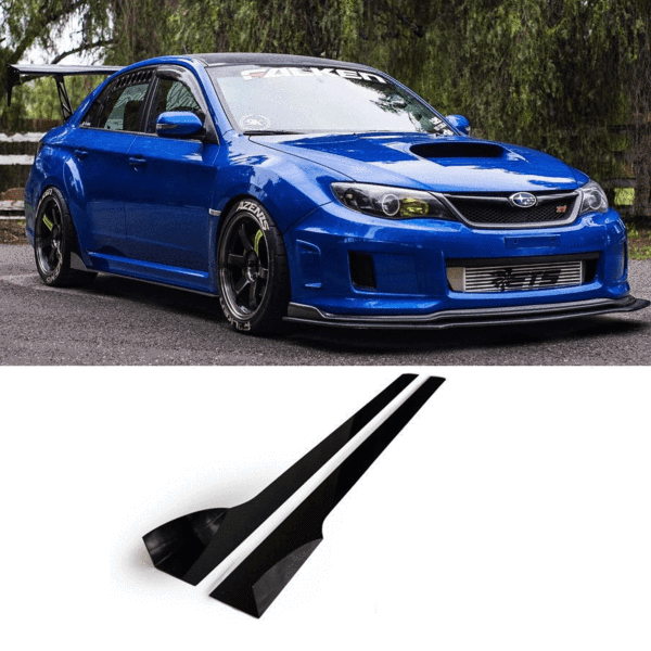 AeroflowDynamics 2008 - 2014 Subaru Wrx/Sti Side Skirt Extensions V2 - JDMuscleSide SkirtsAFD-08WRX-AL-SS-EXT-V2