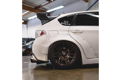 AeroflowDynamics 2011 - 2014 Subaru Wrx/Sti Rear Diffuser V2 (Hatchback Models Only) - JDMuscleDiffusers and Vortex Generatorssku-3338932289560Matte black