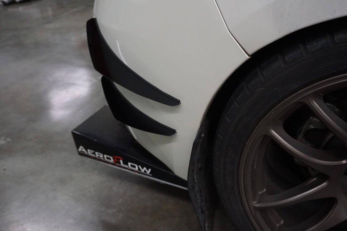 AeroflowDynamics 2011 - 2014 Wrx/Sti Rear Bumper Canards V1 (Hatchback Only) - JDMuscleCanardssku-1823197364248