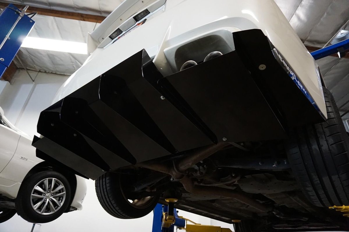AeroflowDynamics 2011 - 2014 WRX/STI Rear Diffuser (Sedan Only V2) - JDMuscleDiffusers and Vortex Generatorssku-3366351699992Matte black