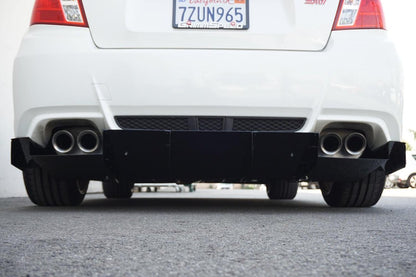 AeroflowDynamics 2011 - 2014 WRX/STI Rear Diffuser (Sedan Only V2) - JDMuscleDiffusers and Vortex Generatorssku-3366351699992Matte black