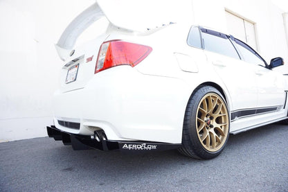 AeroflowDynamics 2011 - 2014 WRX/STI Rear Diffuser (Sedan Only V2) - JDMuscleDiffusers and Vortex Generatorssku-3366351699992Matte black