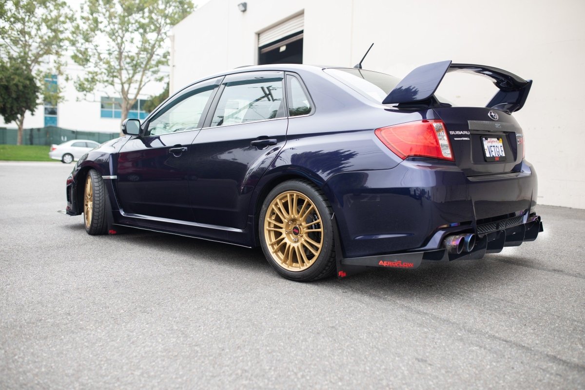 AeroflowDynamics 2011 - 2014 WRX/STI Rear Diffuser (Sedan V1) - JDMuscleDiffusers and Vortex Generatorssku-25144931331