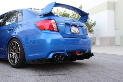 AeroflowDynamics 2011 - 2014 WRX/STI Rear Diffuser (Sedan V1) - JDMuscleDiffusers and Vortex Generatorssku-25144931331