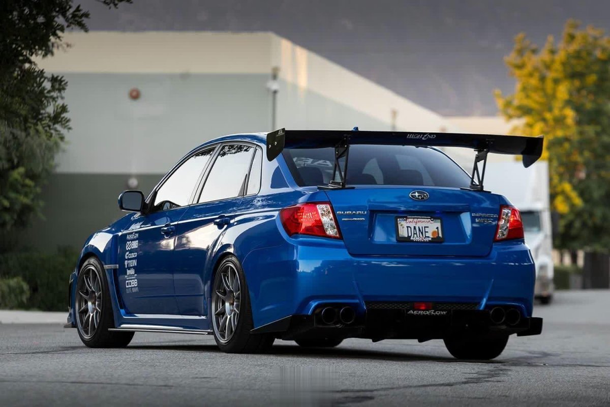 AeroflowDynamics 2011 - 2014 WRX/STI Rear Diffuser (Sedan V1) - JDMuscleDiffusers and Vortex Generatorssku-25144931331
