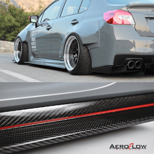 AeroflowDynamics 2015 - 2020 Subaru Wrx/Sti Side Skirt Extension (Carbon Fiber) - JDMuscleSide Skirtssku-35470859662