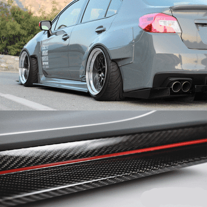 AeroflowDynamics 2015 - 2020 Subaru Wrx/Sti Side Skirt Extension (Carbon Fiber) - JDMuscleSide Skirtssku-35470859662