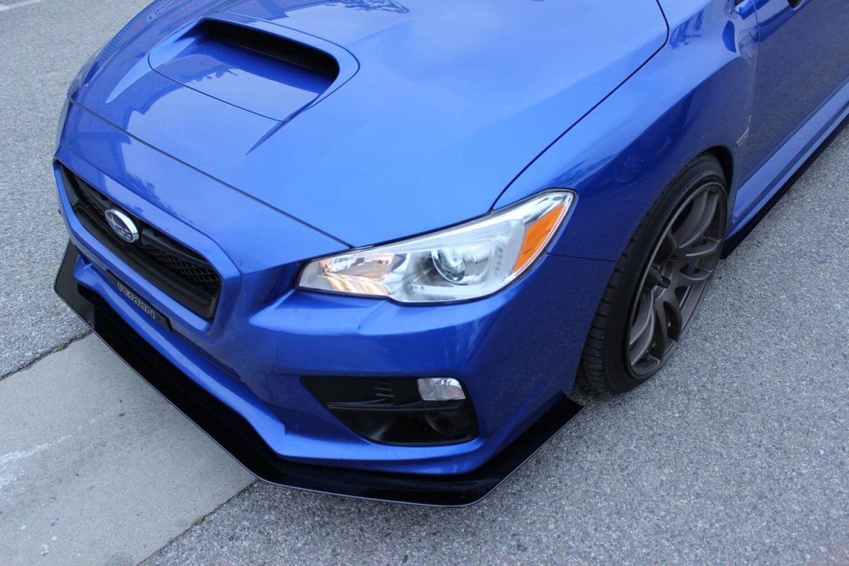 AeroflowDynamics 2015 - 2021 Subaru Wrx/Sti Front Splitter V1 - JDMuscleFront Wind SplitterAFD-VA-AL-SPLT-V1-STISTI LIPNo liner