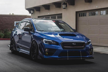 AeroflowDynamics 2015 - 2021 Subaru Wrx/Sti Front Splitter V2 - JDMuscleFront Wind Splittersku-42892616564952NO LIPNo Liner