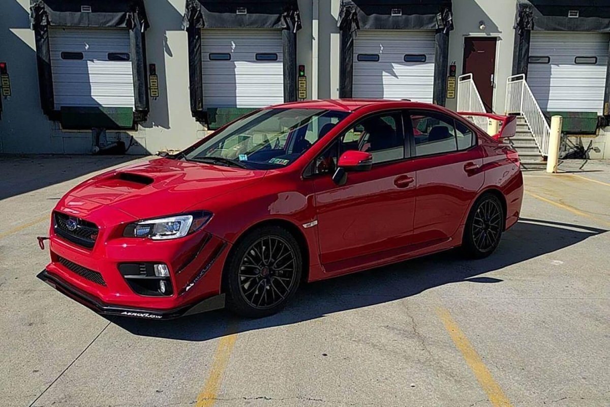 AeroflowDynamics 2015 - 2021 Subaru Wrx/Sti Front Splitter V2 - JDMuscleFront Wind Splittersku-42892616564952NO LIPNo Liner