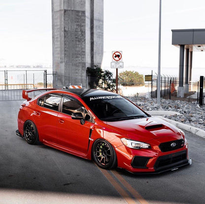 AeroflowDynamics 2015 - 2021 Subaru Wrx/Sti Front Splitter V3 - JDMuscleFront Wind Splittersku-31328435854STI LIPNo Liner