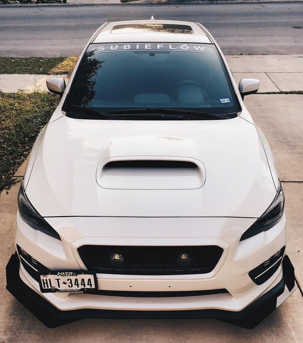AeroflowDynamics 2015 - 2021 Subaru Wrx/Sti Front Winglets V5 - JDMuscleFront Wind Splittersku-19674919141449STI LIP