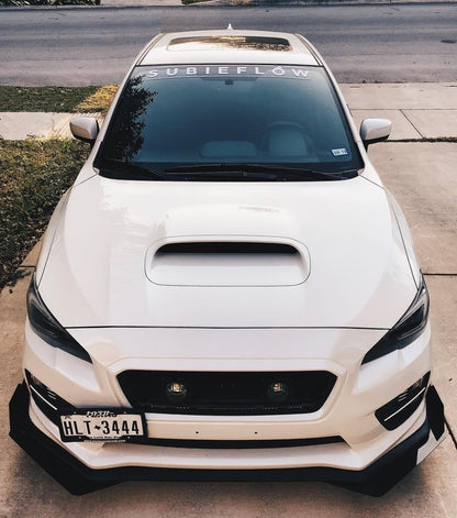 AeroflowDynamics 2015 - 2021 Subaru Wrx/Sti Front Winglets V5 - JDMuscleFront Wind Splittersku-19674919141449STI LIP