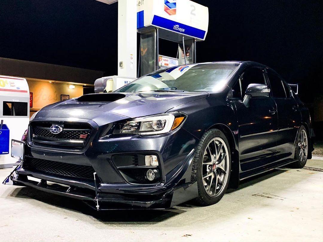 AeroflowDynamics 2015 - 2021 Subaru Wrx/Sti Front Winglets V5 - JDMuscleFront Wind Splittersku-19674919141449STI LIP