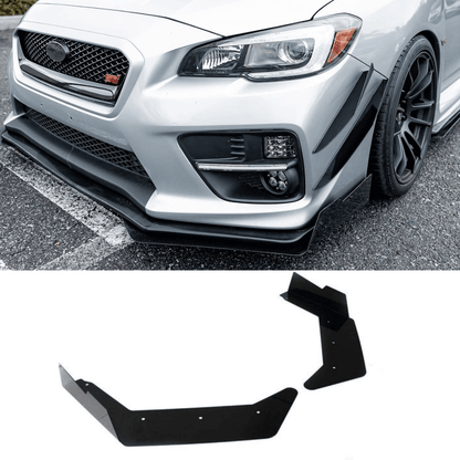 AeroflowDynamics 2015 - 2021 Subaru Wrx/Sti Front Winglets V5 - JDMuscleFront Wind Splittersku-19674919141449STI LIP