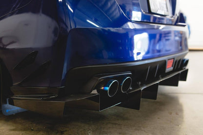 AeroflowDynamics 2015 - 2021 Subaru Wrx/Sti Rear Diffuser V2 - JDMuscleRear DiffusersAFD-VA-AL-DIFF-V2-GBKGloss jet black