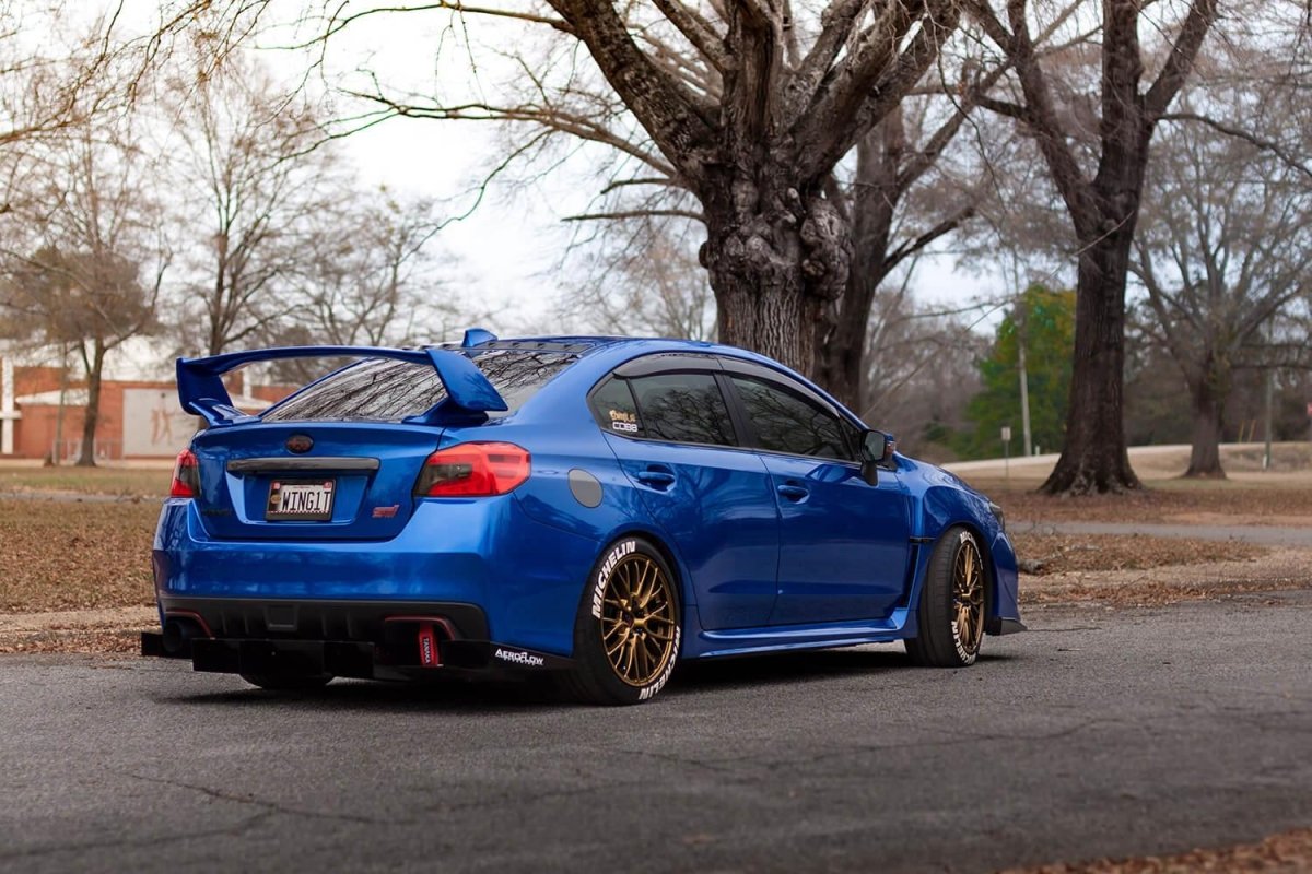 AeroflowDynamics 2015 - 2021 Subaru Wrx/Sti Rear Diffuser V2 - JDMuscleRear DiffusersAFD-VA-AL-DIFF-V2-GBKGloss jet black