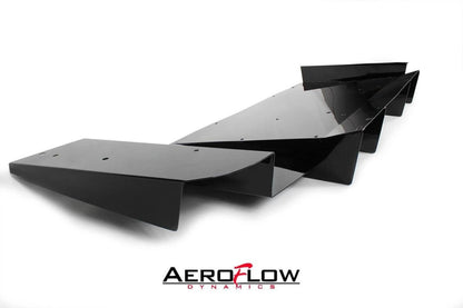 AeroflowDynamics 2015 - 2021 Subaru Wrx/Sti Rear Diffuser V2 - JDMuscleRear DiffusersAFD-VA-AL-DIFF-V2-GBKGloss jet black
