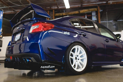 AeroflowDynamics 2015 - 2021 Subaru Wrx/Sti Rear Diffuser V2 - JDMuscleRear DiffusersAFD-VA-AL-DIFF-V2-GBKGloss jet black