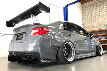 AeroflowDynamics 2015 - 2021 Subaru Wrx/Sti Rear Diffuser V2 - JDMuscleRear DiffusersAFD-VA-AL-DIFF-V2-GBKGloss jet black