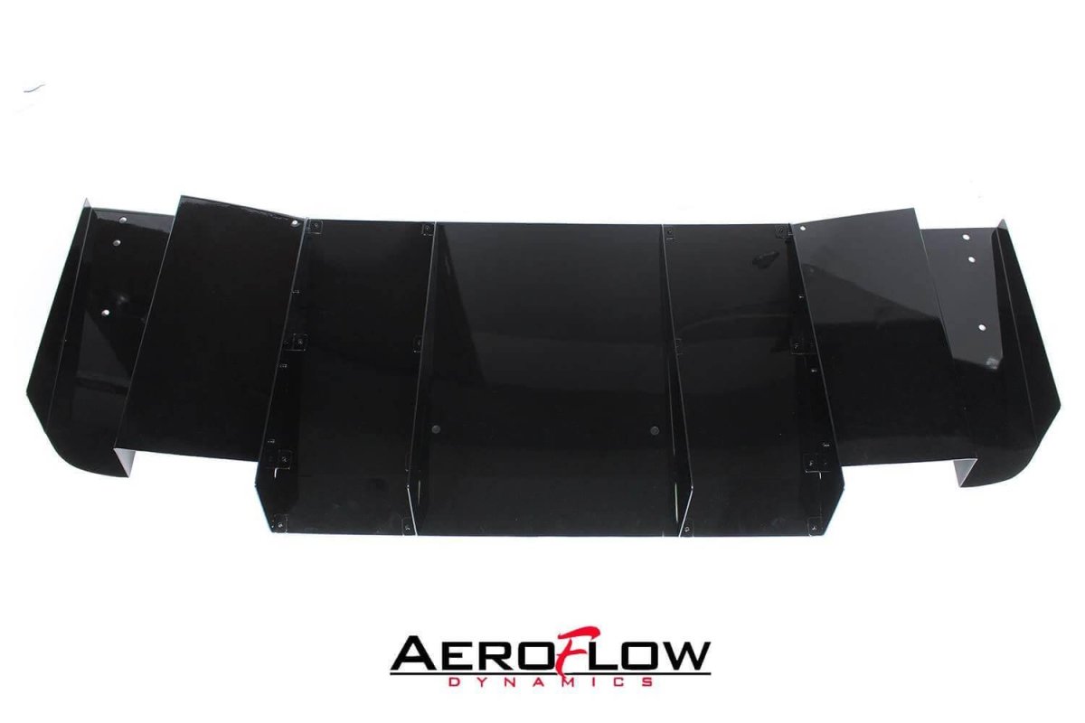 AeroflowDynamics 2015 - 2021 Subaru Wrx/Sti Rear Diffuser V2 - JDMuscleRear DiffusersAFD-VA-AL-DIFF-V2-GBKGloss jet black