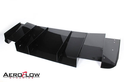 AeroflowDynamics 2015 - 2021 Subaru Wrx/Sti Rear Diffuser V2 - JDMuscleRear DiffusersAFD-VA-AL-DIFF-V2-GBKGloss jet black