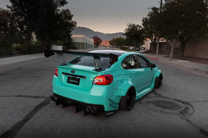 AeroflowDynamics 2015 - 2021 Subaru Wrx/Sti Rear Diffuser V2 - JDMuscleRear DiffusersAFD-VA-AL-DIFF-V2-GBKGloss jet black
