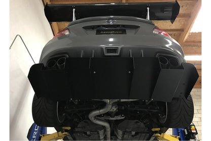 AeroflowDynamics 2015 - 2021 Subaru Wrx/Sti Rear Diffuser V2 - JDMuscleRear DiffusersAFD-VA-AL-DIFF-V2-GBKGloss jet black