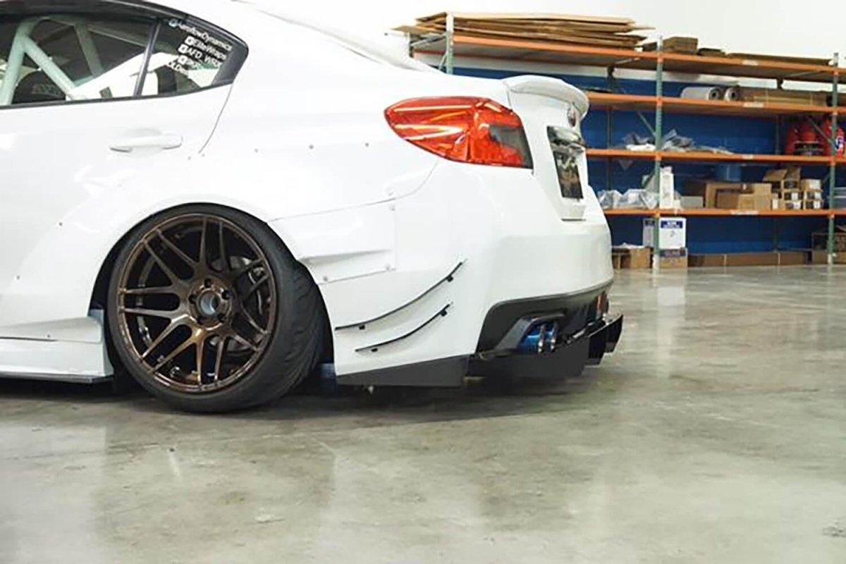 AeroflowDynamics 2015 - 2021 Subaru Wrx/Sti Rear Diffuser V3 - JDMuscleDiffusers and Vortex GeneratorsAFD-VA-AL-DIFF-V3-MIDV3 Middle Section