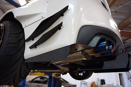 AeroflowDynamics 2015 - 2021 Subaru Wrx/Sti Rear Diffuser V3 - JDMuscleDiffusers and Vortex GeneratorsAFD-VA-AL-DIFF-V3-MIDV3 Middle Section