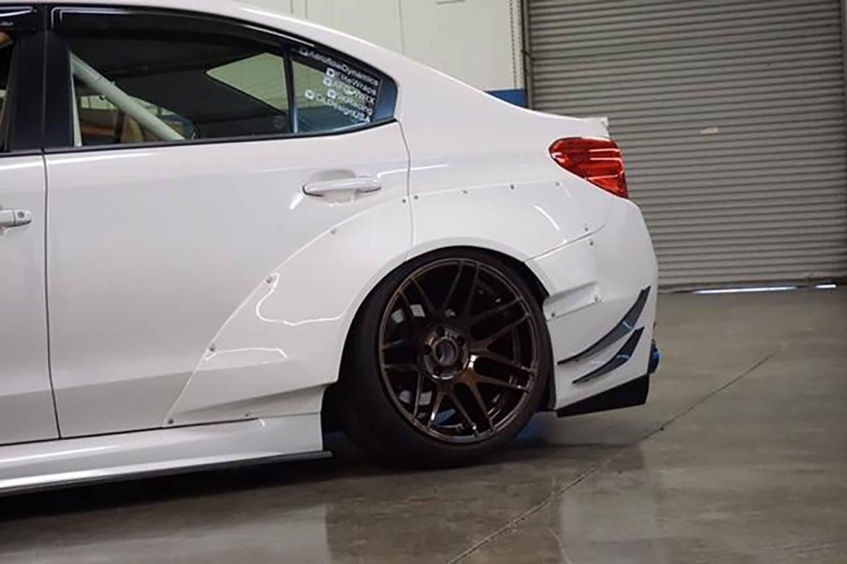 AeroflowDynamics 2015 - 2021 Subaru Wrx/Sti Rear Diffuser V3 - JDMuscleDiffusers and Vortex GeneratorsAFD-VA-AL-DIFF-V3-MIDV3 Middle Section