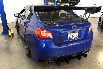 AeroflowDynamics 2015 - 2021 Subaru Wrx/Sti Rear Diffuser V3 - JDMuscleDiffusers and Vortex GeneratorsAFD-VA-AL-DIFF-V3-MIDV3 Middle Section