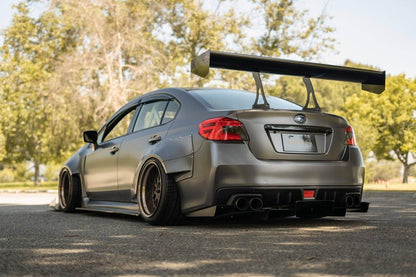 AeroflowDynamics 2015 - 2021 Subaru Wrx/Sti Rear Diffuser V4 - JDMuscleDiffusers and Vortex Generatorssku-12125162111049Matte black