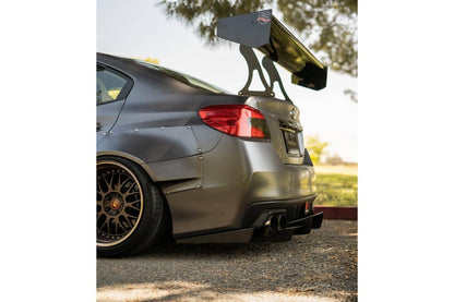 AeroflowDynamics 2015 - 2021 Subaru Wrx/Sti Rear Diffuser V4 - JDMuscleDiffusers and Vortex Generatorssku-12125162078281Gloss jet black