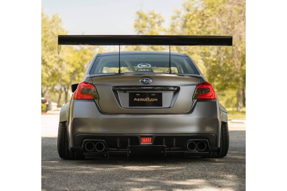 AeroflowDynamics 2015 - 2021 Subaru Wrx/Sti Rear Diffuser V4 - JDMuscleDiffusers and Vortex Generatorssku-12125162111049Matte black