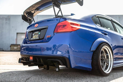 AeroflowDynamics 2015 - 2021 Subaru Wrx/Sti Rear Diffuser V6 - JDMuscleDiffusers and Vortex Generatorssku-45123215950040Gloss Black