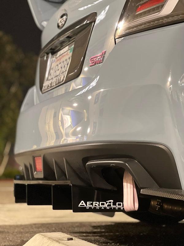AeroflowDynamics 2015 - 2021 Subaru Wrx/Sti Rear Diffuser V7 - JDMuscleDiffusers and Vortex Generatorssku-40671649104068