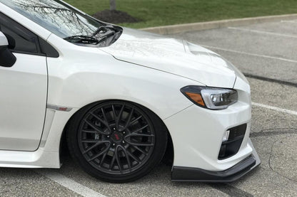 AeroflowDynamics 2015 - 2021 Subaru Wrx/Sti Splitter (Carbon Fiber) - JDMuscleFront Wind Splitter15CFS1STI LIP