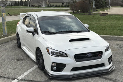 AeroflowDynamics 2015 - 2021 Subaru Wrx/Sti Splitter (Carbon Fiber) - JDMuscleFront Wind Splitter15CFS1STI LIP