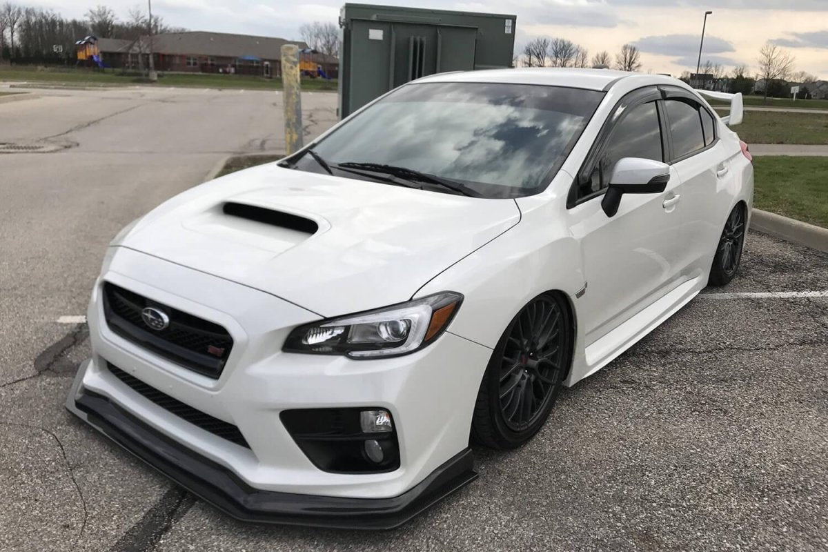 AeroflowDynamics 2015 - 2021 Subaru Wrx/Sti Splitter (Carbon Fiber) - JDMuscleFront Wind Splitter15CFS1STI LIP