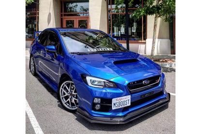 AeroflowDynamics 2015 - 2021 Subaru Wrx/Sti Splitter (Carbon Fiber) - JDMuscleFront Wind Splitter15CFS1STI LIP