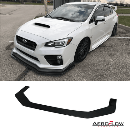 AeroflowDynamics 2015 - 2021 Subaru Wrx/Sti Splitter (Carbon Fiber) - JDMuscleFront Wind Splitter15CFS1STI LIP