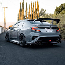 AeroflowDynamics 2015 - 2024 WRX Swan Neck Wing - JDMuscleSpoilers and WingsWRX-D4S-SWANGloss black