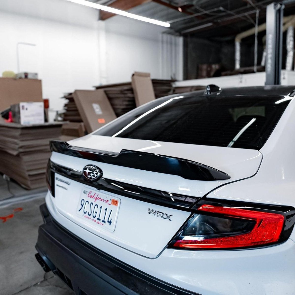 AeroflowDynamics 2022 - 2024 Subaru Wrx Duckbill Spoiler - JDMuscleSpoilers and WingsVB-V1-D4S-DUCKBILLCrystal Black Silica