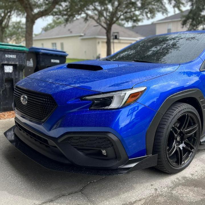 AeroflowDynamics 2022 - 2024 Subaru Wrx Front Splitter V2 - JDMuscleFront Wind Splitter22WRX-FRONTSPLITT-V2No LipNo Liner