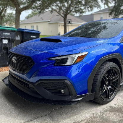 AeroflowDynamics 2022 - 2024 Subaru Wrx Front Splitter V2 - JDMuscleFront Wind Splitter22WRX-FRONTSPLITT-V2No LipNo Liner